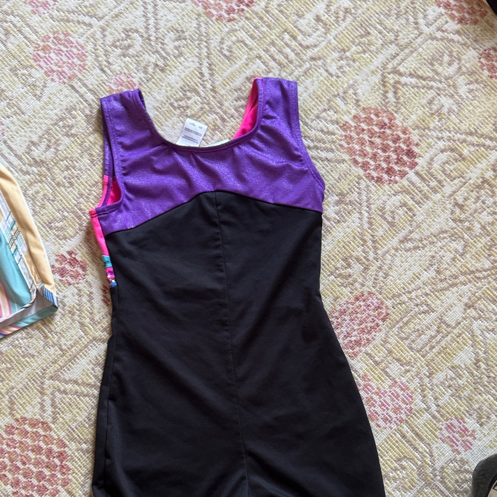 Danskin Pink and Purple Leotard - gymnastics